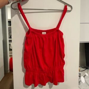 Aritzia Wilfred red camisole tank top S